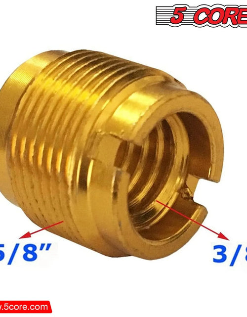Load image into Gallery viewer, 5 Core Microphone Clip Holder 6 Pieces with Screw Adapters 5/8 to 3/8 Inch
