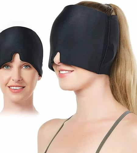 Thermarelief™ 2-In-1 Gel Headgear – Hot & Cold Therapy for Instant Comfort