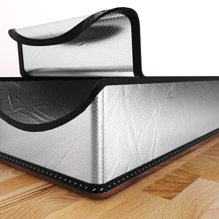 Attic Stairs Insulation Cover 25"X54"X11", Attic Door Insulation Cover, R-Value 15.5 Attic Hatch Insulation, Class a Fireproof Attic Tent Ladder Insulation Cover Kit