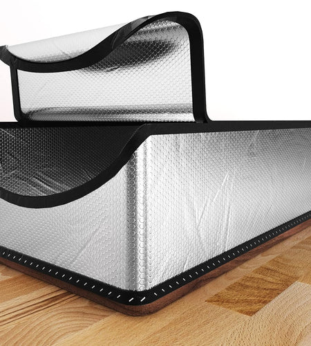 Attic Stairs Insulation Cover 25"X54"X11", Attic Door Insulation Cover, R-Value 15.5 Attic Hatch Insulation, Class a Fireproof Attic Tent Ladder Insulation Cover Kit