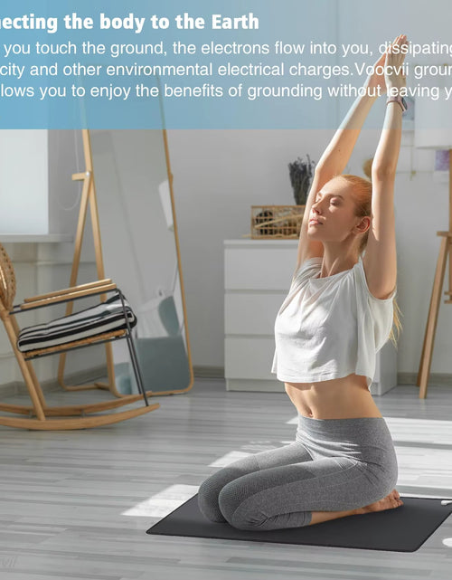 Load image into Gallery viewer, Grounding Mat – Reconnect with Earth, Recharge Your Energy
