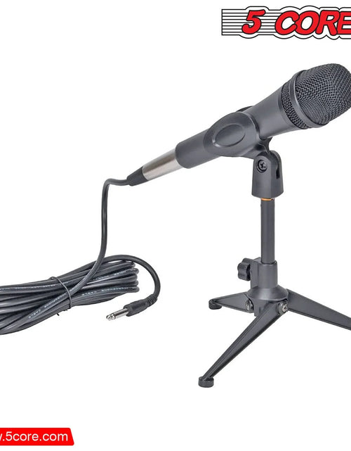 Load image into Gallery viewer, 5 Core Microphone Clip Holder 6 Pieces with Screw Adapters 5/8 to 3/8 Inch
