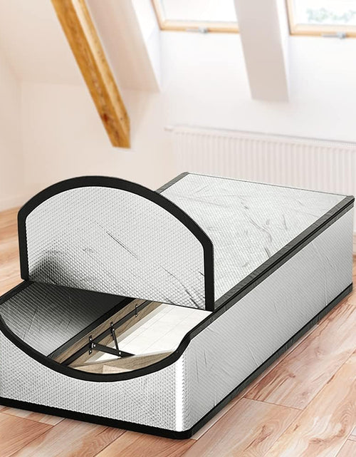 Load image into Gallery viewer, Attic Stairs Insulation Cover 25&quot;X54&quot;X11&quot;, Attic Door Insulation Cover, R-Value 15.5 Attic Hatch Insulation, Class a Fireproof Attic Tent Ladder Insulation Cover Kit
