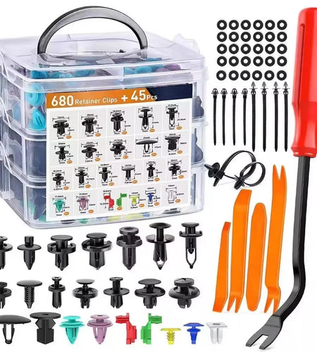 Ultimate Car Fastener Clip Kit – All-In-One Auto Body Repair Solution