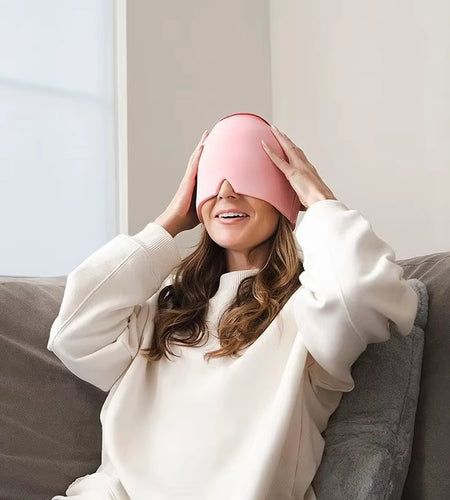 Thermarelief™ 2-In-1 Gel Headgear – Hot & Cold Therapy for Instant Comfort