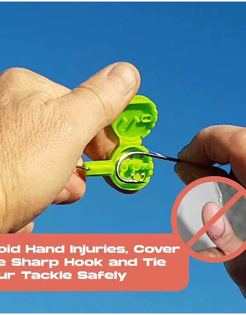Load image into Gallery viewer, Knotmate Pro – Easy Fishing Knot Tying Tool &amp; Hook Protector for Beginners and Pros
