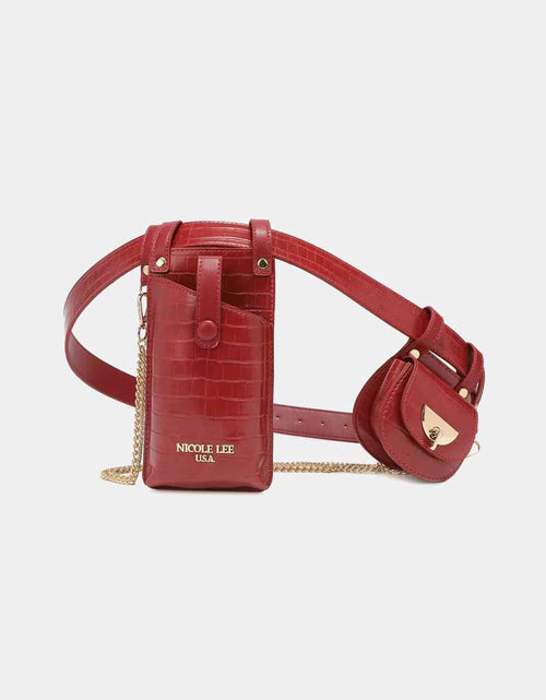 Load image into Gallery viewer, Nicole Lee USA Aurelia Belt Bag
