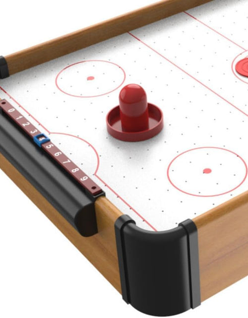 Load image into Gallery viewer, Mini Arcade Air Hockey Table- a Toy for Girls and Boys by  Fun Table- Top Game for Kids, Teens, and Adults- Battery-Operated (22 Inches)
