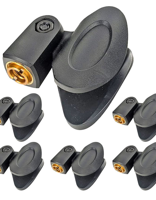 Load image into Gallery viewer, 5 Core Microphone Clip Holder 6 Pieces with Screw Adapters 5/8 to 3/8 Inch
