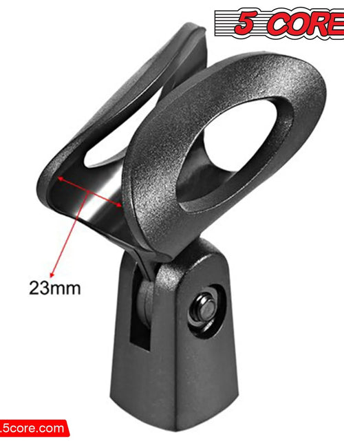 Load image into Gallery viewer, 5 Core Microphone Clip Holder 4 Pieces with Screw Adapters 5/8 to 3/8 Inch
