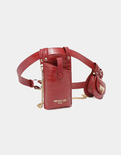 Load image into Gallery viewer, Nicole Lee USA Aurelia Belt Bag
