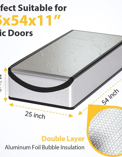 Load image into Gallery viewer, Attic Stairs Insulation Cover 25&quot;X54&quot;X11&quot;, Attic Door Insulation Cover, R-Value 15.5 Attic Hatch Insulation, Class a Fireproof Attic Tent Ladder Insulation Cover Kit
